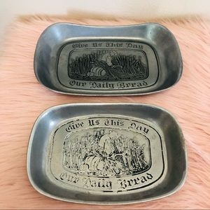 Country Ware bread plates